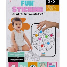 My House Teacher Fun Sticking Activity Kit  - Multicolour-25