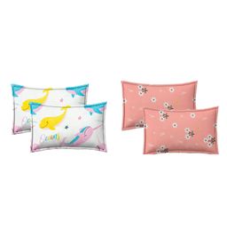 RRC Super Soft Brushed Microfiber Cotton Pillow Cover - Blue-24