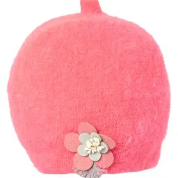 Kid-O-World Flower Applique Cap -  Peach-picture-17
