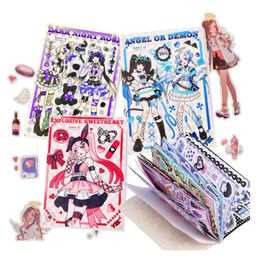 Bunie Cartoon Theme Japanese Style Decorative Stickers Book - 1600 Pcs Stickers-27