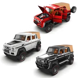 NEGOCIO Convertible metal pull back vehicle lighting sound 1:22 kits alloy car diecast model- PACK OF 1- COLOR MAY VARY-picture-42