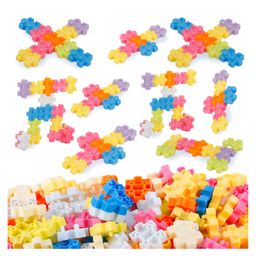 Fiddlerz Interlocking Puzzle Blocks for Kids3D Construction Building Set with Connecting 86 Pieces -Multicolor image 2