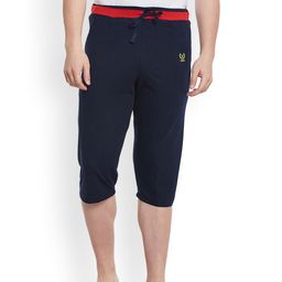 VIMAL JONNEY Men Navy Blue Solid Lounge Shorts C8-NAVY001-picture-26