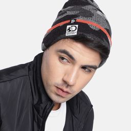 Roadster x Discovery Adventures Unisex Grey Camo Print Beanie-image-40