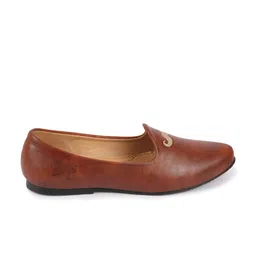 FAUSTO Men Pointed Toe Lightweight Memory Foam Mojaris image 5