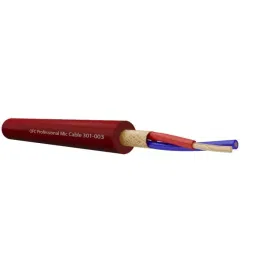 RS PRO Screened 2 Core Microphone Cable 0.25 mm² CSA 6.35 mm 100 m Red, 2149599-24