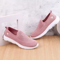 Walkway Women's Peach Walking Shoes-image-72