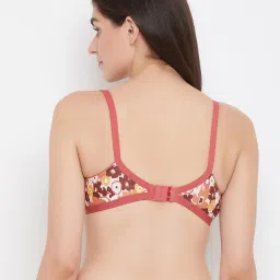 Clovia Multicolor Non Wired Non Padded Full Coverage Bra image 2