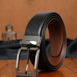 Teakwood Leathers Black & Brown Formal Reversiable Leather Belt-image-97