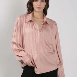 Vero Moda Pink Embellished Shirt-image-98