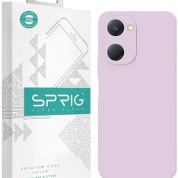 Sprig Back Cover for VIVO T3 LITE (Purple)-image-22