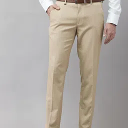 Van Heusen Men Slim Fit Formal Trousers-picture-18