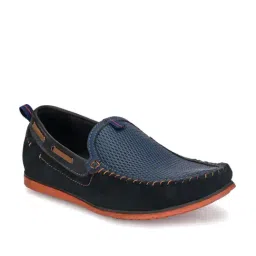 Hitz Men's Blue Casual Loafers-image-42