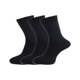 Dollar Navy Full Length Socks (Pack of 3)-image-94