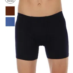 Dollar Multicolor Regular Fit Trunks - Pack Of 3-picture-38