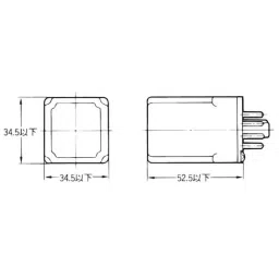 Omron Latching Relay AC 24 V Plug-in terminal, MK2KP AC24-18