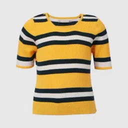 KIDS ONLY Yellow Striped Top-picture-30