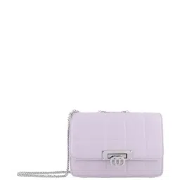 Lino Perros Purple Quilted Medium Sling Handbag-72