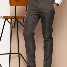 encore by INVICTUS Men Formal Trousers-image-81