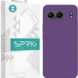 Sprig Back Cover for ONEPLUS NORD 4 (Purple)-35