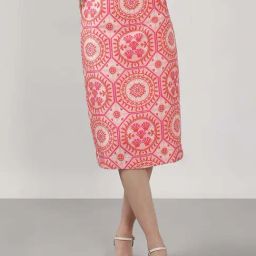 Vero Moda Pink Printed Skirts-image-55