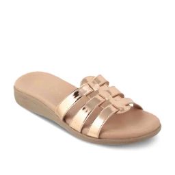 Tresmode Women's Champagne Casual Sandals-image-1