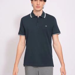 Selected Homme Blue Organic Cotton Slim T-Shirt-image-20