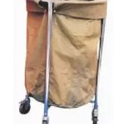 Acme Enterprises 100mm Mild Steel Soiled Linen Trolley with Canvas Bag ACME 2070-10