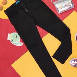 YU by Pantaloons Kids Black Solid Jeans-image-22