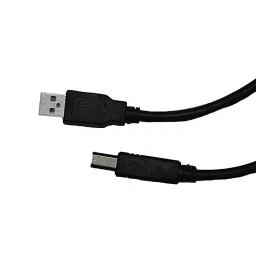 SETMI INDIA USB Printer Cable 3 m for Printers & Scanners, Black-85