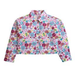 Tiny Girl Wine Barbie Printed Top-image-35
