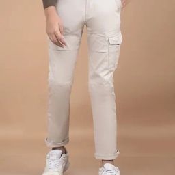 Crimsoune Club Boys Grey Cotton Solid Trousers-image-93