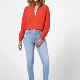 Only Red Regular Fit Jacket image 4