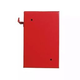 generic Oxytech Fire KB01 Red Emergency Exit Key Box with Hammer image 2