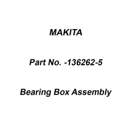 Makita Bearing Box Assembly Suitable for GA003G, Part No 136262-5-picture-17