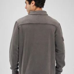 Spykar Grey Regular Fit Printed Sweatshirt image 2
