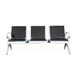 11 Enterprises 17 Inch Three Seat Visitor Chair with Cushion-picture-33