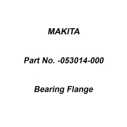 Makita Bearing Flange Size 4 mm Suitable For SJ401, Part No 053014-000-picture-11