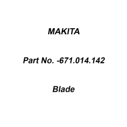 Makita Blade Suitable for ELM3710, Part No 671.014.142-1