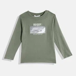 Mango Kids Boys Printed Sustainable Pure Cotton T-shirt-image-13