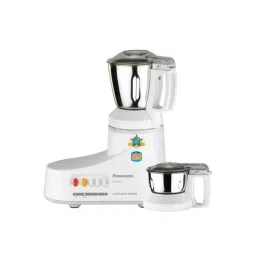 Panasonic MX-AC220 Super 550 W Mixer Grinder (2 Jars, White)-picture-46