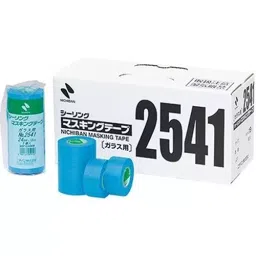 NICHIBAN Sealing Masking Tape Blue 24 mm x 18 m, No.2541 (Pack of 50 Roll)-13