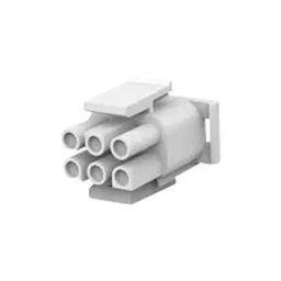 AMP - TE CONNECTIVITY HOUSING, PLUG, DUAL ROW, 6 WAY, NYLON, 1-480704-0 (Pack 10)-image-2