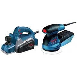Bosch GHO 6500 of Professional Planer with GEX 125-1 AE Random Orbit Sander Combo-16