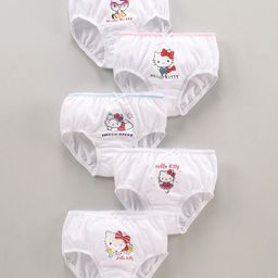 Bodycare Bloomer Hello Kitty Print Pack of 5 - White-image-16
