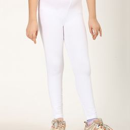 Zion Solid Leggings - White-image-92