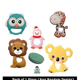 Dr Dad Baby Animal Shape Silicone Teether-5