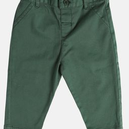 MINI KLUB Cotton Solid Pant - Green-image-52