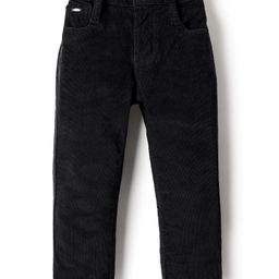 Noddy Solid Corduroy Pant - Black-image-84