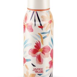 Jaypee Plus Punch Prime Printed Vacuum Insulated Stainless Steel Hot & Cold Water Bottle-BIS Certified, Rustproof and leakproof,500ml,Ideal for School Kids, Office & Travel - (White)-image-87